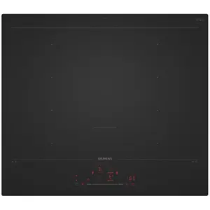 Siemens EX61AHYC1E, Schwarz, Arbeitsplatte, 59.2 cm, Zonen-Induktionsk...