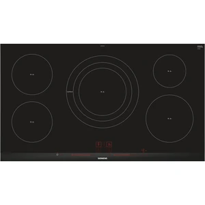 Siemens EH975LVC1E, Schwarz, Edelstahl, Integriert, Zonen-Induktionsko...