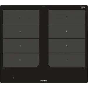 Siemens EX601LXC1E, Schwarz, Integriert, Zonen-Induktionskochfeld, Gla... günstig