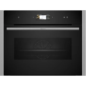 Neff C24DR1XN0, Klein, 38 l, 30 - 100 °C, Edelstahl, Berührung, Vorne ...
