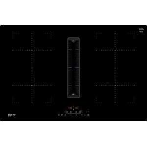 Neff T48CD7AX2, Schwarz, Integriert, 80 cm, Zonen-Induktionskochfeld, ...