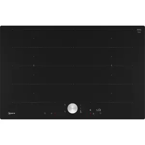 Neff T68PTY4L0, Schwarz, Integriert, 80 cm, Zonen-Induktionskochfeld, ...