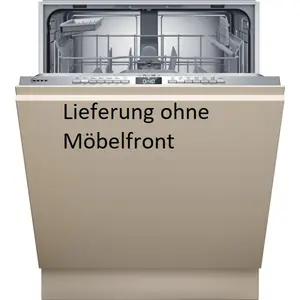 Neff S155HTX04E, Voll integriert, Standardgröße (60 cm), Edelstahl, Ta...