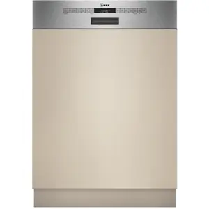 Neff S145HTS04E, Halb integriert, Standardgröße (60 cm), Edelstahl, Ta...