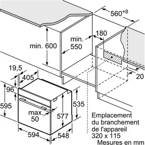 Neff N 50 B5ACJ7AG3, Medium, Elektrischer Ofen, 71 l, 71 l, 30 - 275 °...