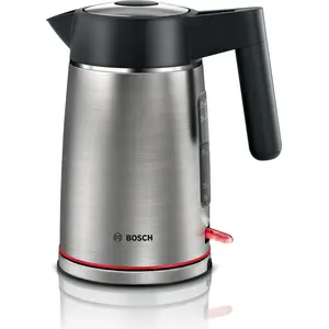 Bosch TWK6M480, 1,7 l, 2400 W, Schwarz, Edelstahl, Edelstahl, Wasserst...