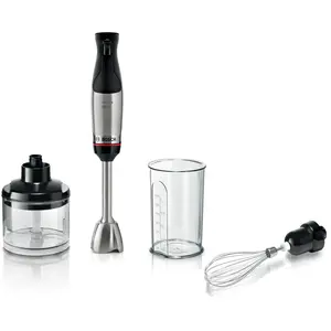 Bosch Serie 6 MSM6M621 Stabmixer, 0,5 l, 1000 W, Schwarz, Edelstahl