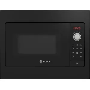Bosch Serie 2 BFL523MB3F, Integriert, Solo-Mikrowelle, 20 l, 800 W, Ei...