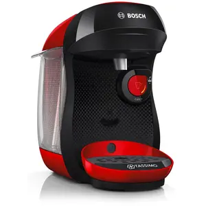 BOSCH TASSIMO HAPPY friendly TAS103E Kapselmaschine schwarz/rot