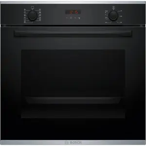 Bosch Serie 4 HBA274BB3F, Medium, Elektrischer Ofen, 71 l, 3600 W, 71 ...