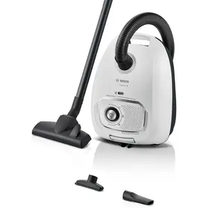 Bosch Staubsauger mit Beutel Serie 4 BGB41WH1, nachhaltig, aus Recycli...