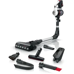 Bosch BCS711XXL, Stabstaubsauger, Beutellos, Weiß, 0,3 l, Trocken, Fil...