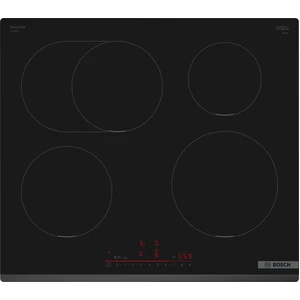 Bosch Serie 6 PIF631HB1E, Schwarz, Integriert, 60 cm, Zonen-Induktions...
