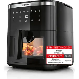 Bosch Heißluftfritteuse Serie 6, XXL 7,2 L Fassungsvermögen, 7 voreing...