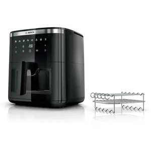 Bosch Serie 6 MAF671B1, Heißluftfritteuse, 7,2 l, 1,8 kg, 40 °C, 200 °...