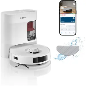 Bosch BCRD2W, Beutellos, Weiß, Rund, Beutellos, 0,4 l, Ladend, Purific...