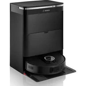 Bosch BCRDW3BAB, Beutellos, Schwarz, Rund, Staubbeutel, 0,275 l, 3 l