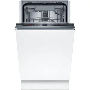 Bosch Serie 2 SPV2HMX02E, Voll integriert, Single (45 cm breit), Schwa...