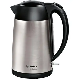 Bosch TWK3P420 Wasserkocher 1,7 l 2400 W Schwarz Edelstahl günstig