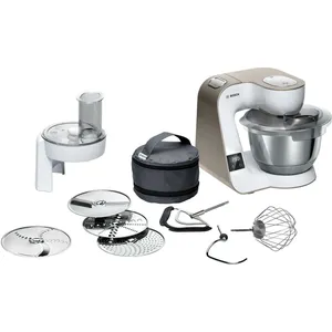 Bosch MUM5XW10, 3,9 l, Weiß, Berührung, 1,1 m, 3,9 l, 4 Disks