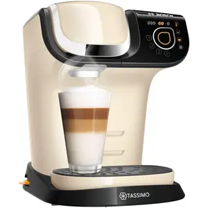 Bosch TAS6507, Pad-Kaffeemaschine, 1,3 l, Kaffeekapsel, 1500 W, Beige,...