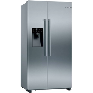 Bosch KAD93AIEP, Freistehend, Amerikanische Tür, Edelstahl, 562 l, D, ...