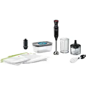 Bosch ErgoMixx MS6CB61V5, Pürierstab, 1,4 m, 1000 W, Schwarz, Edelstah...