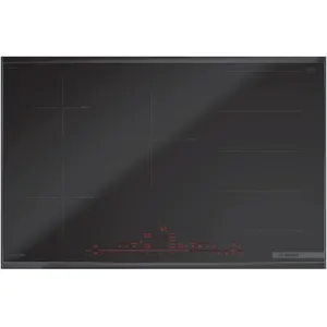 Bosch Serie 8 PXV890DV5E, Schwarz, Integriert, 80 cm, Zonen-Induktions...