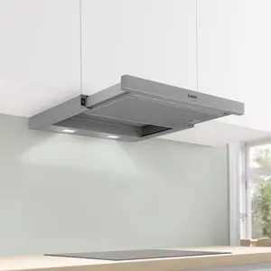 Bosch DFM064W54 Dunstabzugshaube Flachschirmhaube 60 cm silber metalli...