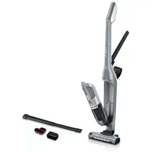 Bosch Serie 4 BCH3K2301, 2-in-1-Stabstaubsauger, Beutellos, Silber, 0,...