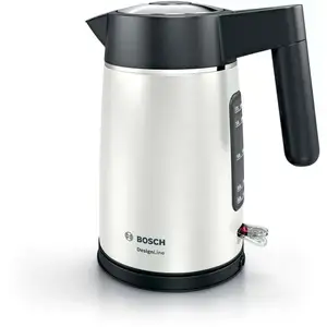 Bosch  TWK5P471 DesignLine Wasserkocher 1,7 l 2400 W Schwarz  Silber