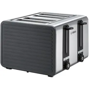 Bosch TAT7S45, 4 Scheibe(n), Schwarz, Edelstahl, Edelstahl, Tasten, Dr...