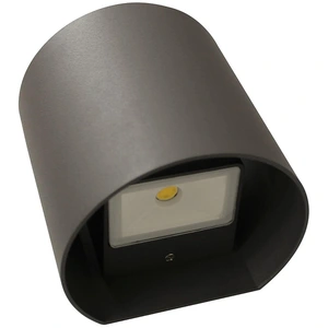 LUTEC LED-Aussenwandleuchte von INTEC, h: 9, 5cm, b: 11cm, d: 11cm, anthrazit günstig