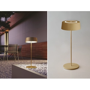 Outdoor LED Tischleuchte COCKTAIL Gold