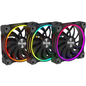 Alpenföhn Wing Boost 3 (140 mm, 3x), PC Lüfter, Schwarz