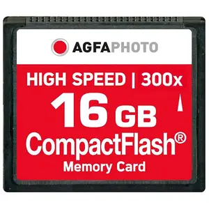 Agfa Compact Flash 16gb High Speed 300x Mlc Speicherkarte