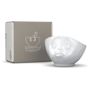 Tassen FIFTYEIGHT PRODUCTS Müslischale Schale Schmollend weiß - 500 ml...