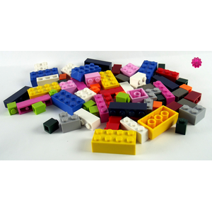 LEGO Starterset: 64 Steine in verschiedenen Größen und Farben