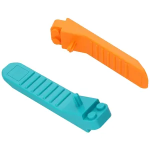 2 LEGO Teiletrenner in Orange und Türkis