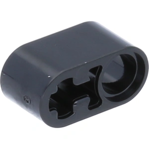 LEGO Technic: 50 Hebelarme 1x2, Pin- und Achsloch, Schwarz