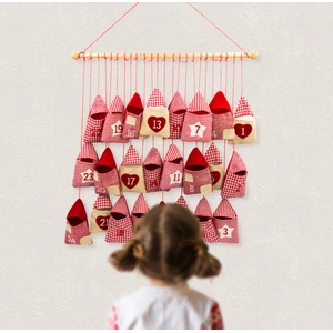 Wurm Roter Adventskalender zum Selbstbefüllen günstig
