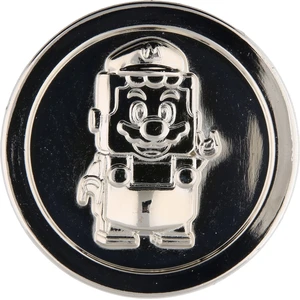 LEGO Super Mario: silberne Sammelmünze (65mm)