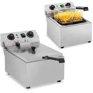 Elektrische Fritteuse TIMER 230 V 3200W 10 L günstig