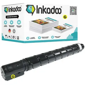 TonerPartner Inkadoo, Toner, Toner kompatibel zu Canon 8527B002 / C-EXV49 Toner, gelb Gelb (Y) günstig