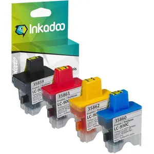 TonerPartner Inkadoo, Druckerpatrone, Kompatibel zu Brother LC-900 (BK, C, M, Y) günstig