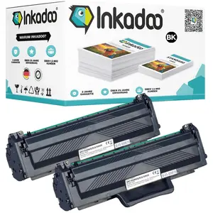 TonerPartner Inkadoo, Toner, Kompatibel Toner für Samsung ML-1665 Series enthält 2x Tonerkartusche (BK) günstig