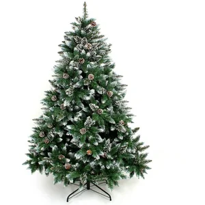 Yorbay Künstlicher Weihnachtsbaum Künstlicher Tannenbaum mit Schnee, K...