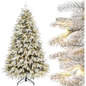 Yorbay Künstlicher Weihnachtsbaum Künstlicher Tannenbaum mit LED Beleu...
