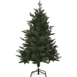 HOMCOM Weihnachtsbaum 1,2 m Christbaum Kunsttanne mit 657 Zweigen und ...