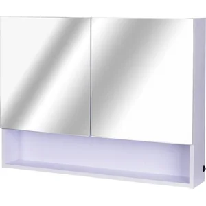 HOMCOM LED Spiegelschrank Lichtspiegel 15W Badspiegel Badezimmerspiege... günstig